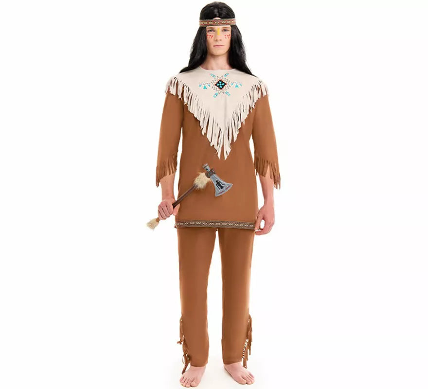 Translation missing: de.Disfraz de Indio Apache para hombre