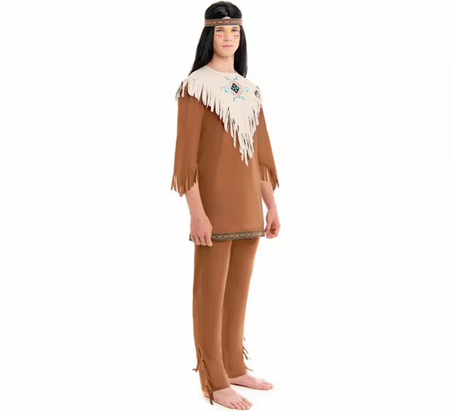 Translation missing: de.Disfraz de Indio Apache para hombre
