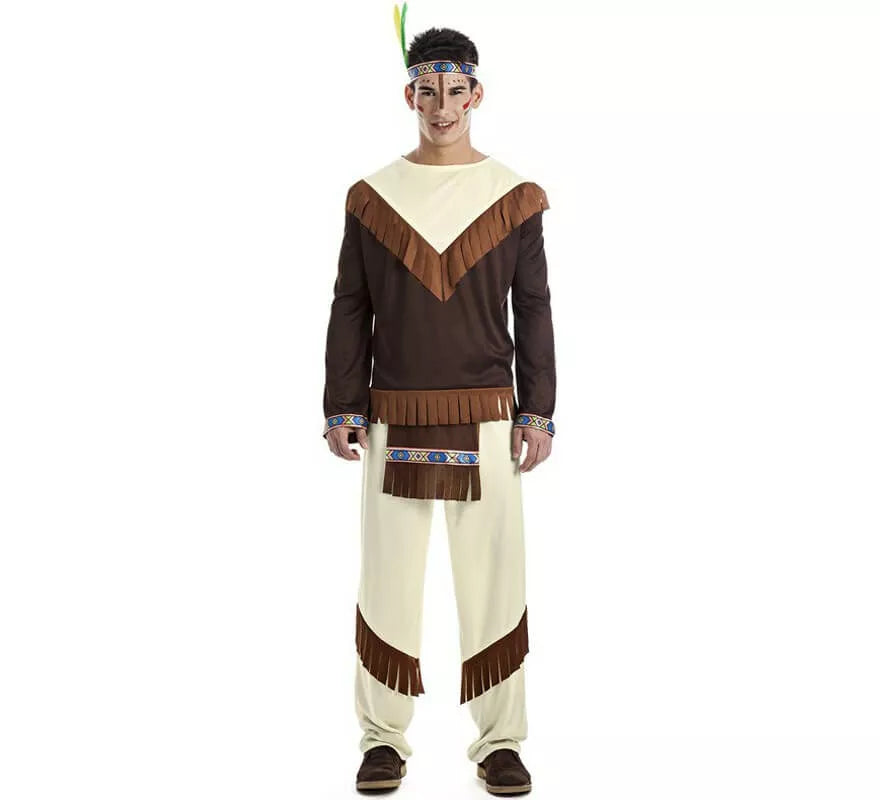 Translation missing: de.Disfraz de Indio Apache para hombre