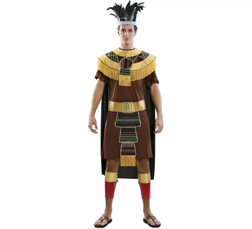 Translation missing: de.Disfraz de Indio Azteca para hombre