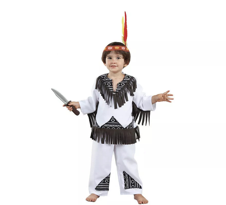 Translation missing: de.Disfraz de Indio Cherokee para bebé y niño