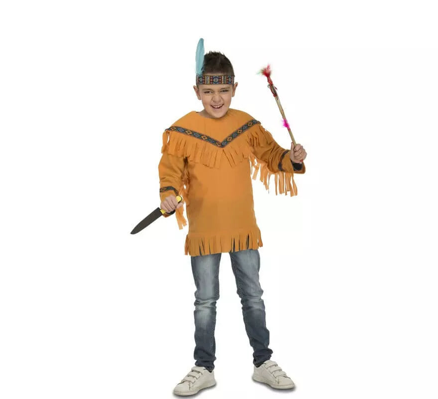 Translation missing: de.Disfraz de Indio con accesorios para niños