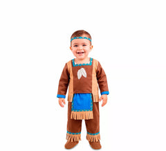 Brown Indian Fransen Baby Kostüm