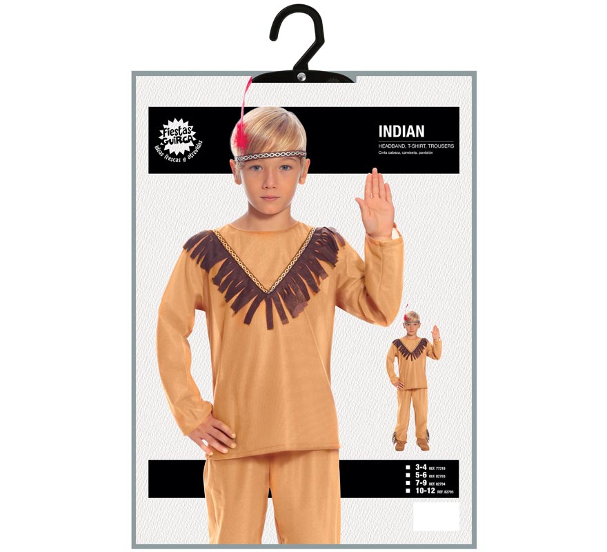 Translation missing: de.Disfraz de Indio para niños