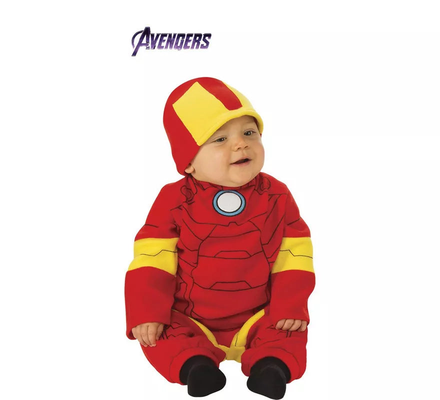 Translation missing: de.Disfraz de Iron Man con gorro para bebé