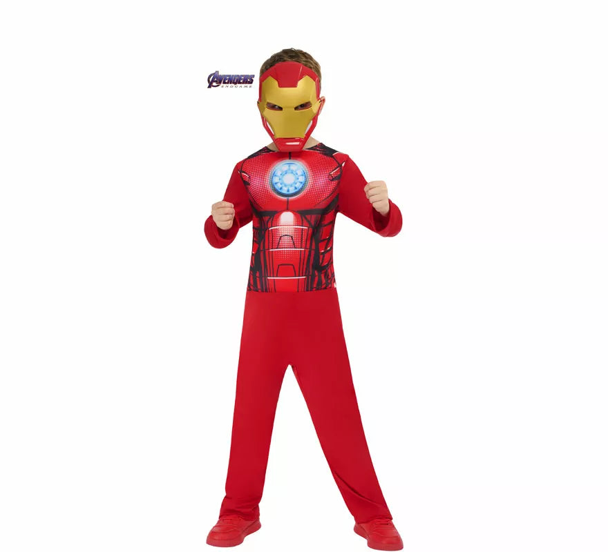 Translation missing: de.Disfraz de Iron Man con Máscara para niño