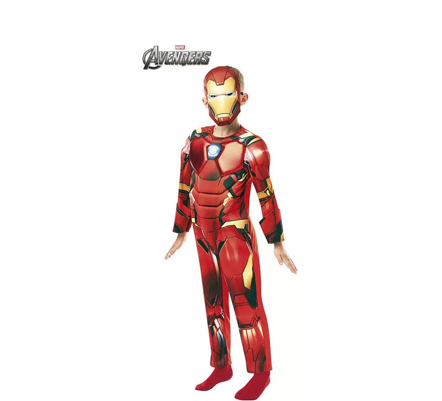 Translation missing: de.Disfraz de Iron Man Deluxe para niño
