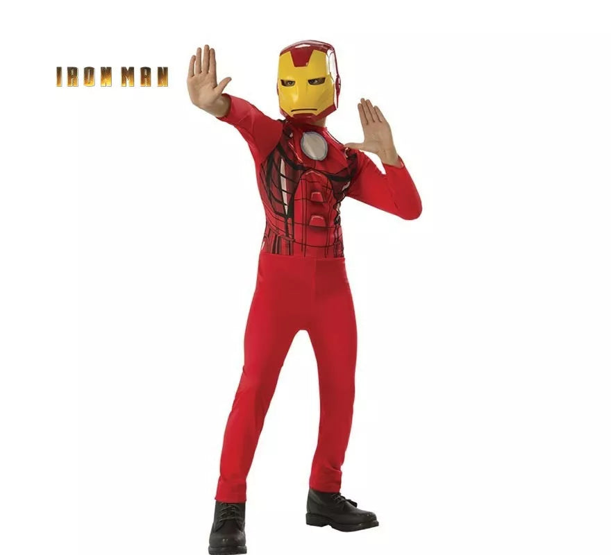 Translation missing: de.Disfraz de Iron Man Opp con máscara para niño