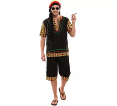 Rasta Jamaikaner Kostüm für Herren