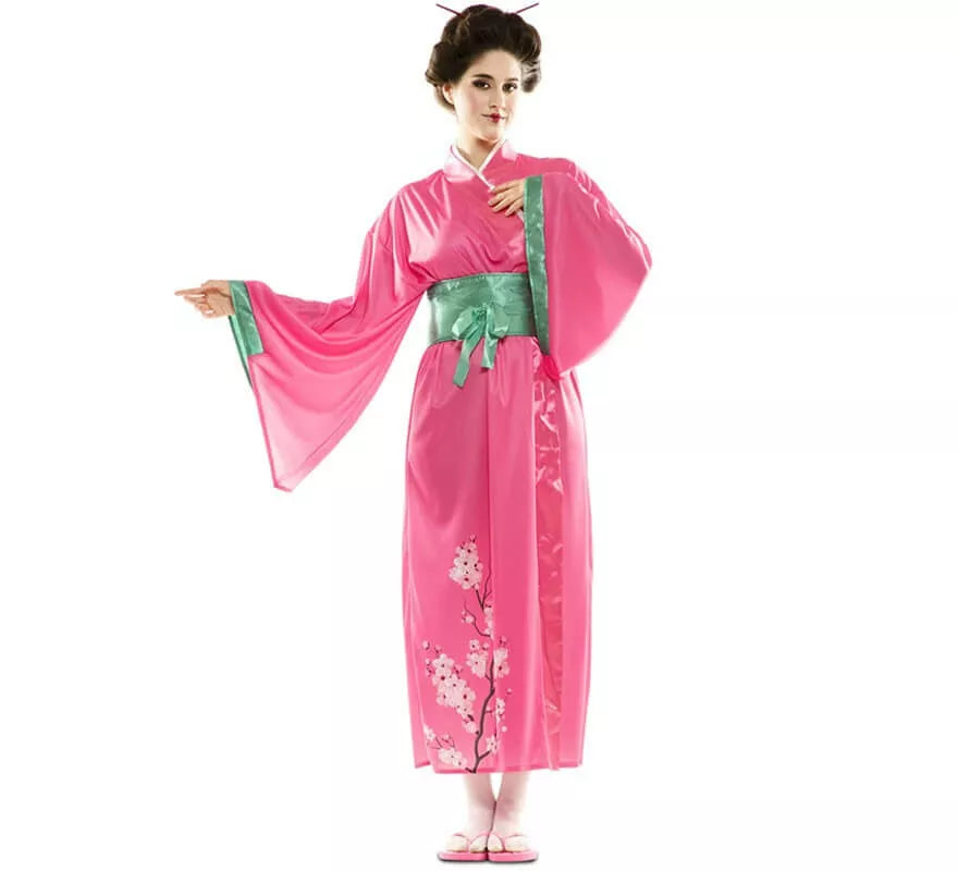 Translation missing: de.Disfraz de Japonesa Rosa para mujer