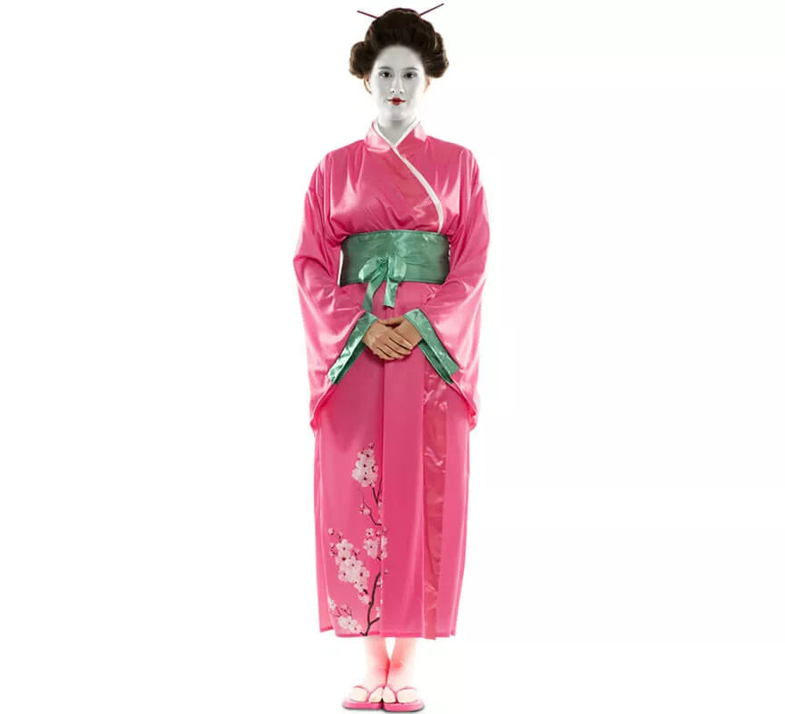Translation missing: de.Disfraz de Japonesa Rosa para mujer