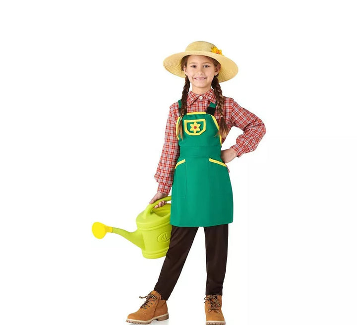 Disfraz de Jardinera o Granjera profesional para niña