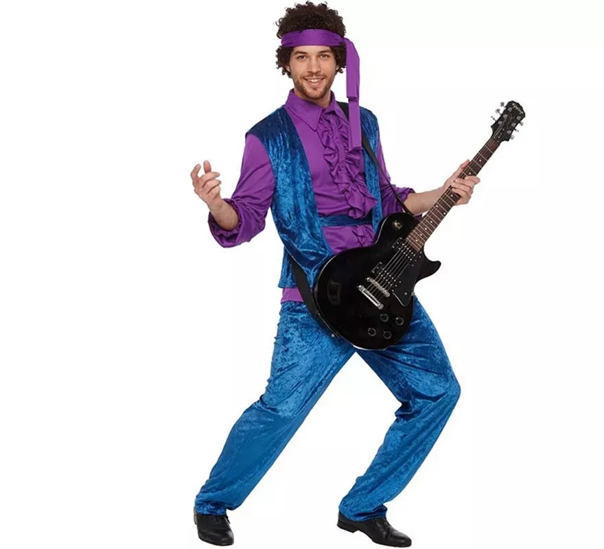 Translation missing: de.Disfraz de Jimi Hendrix para hombre