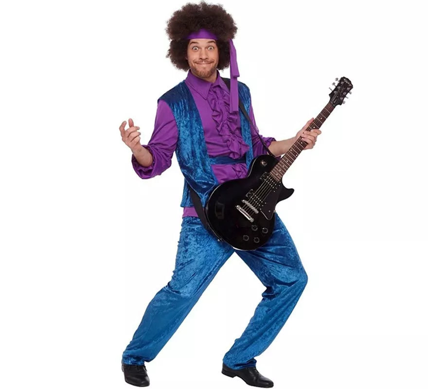Translation missing: de.Disfraz de Jimi Hendrix para hombre