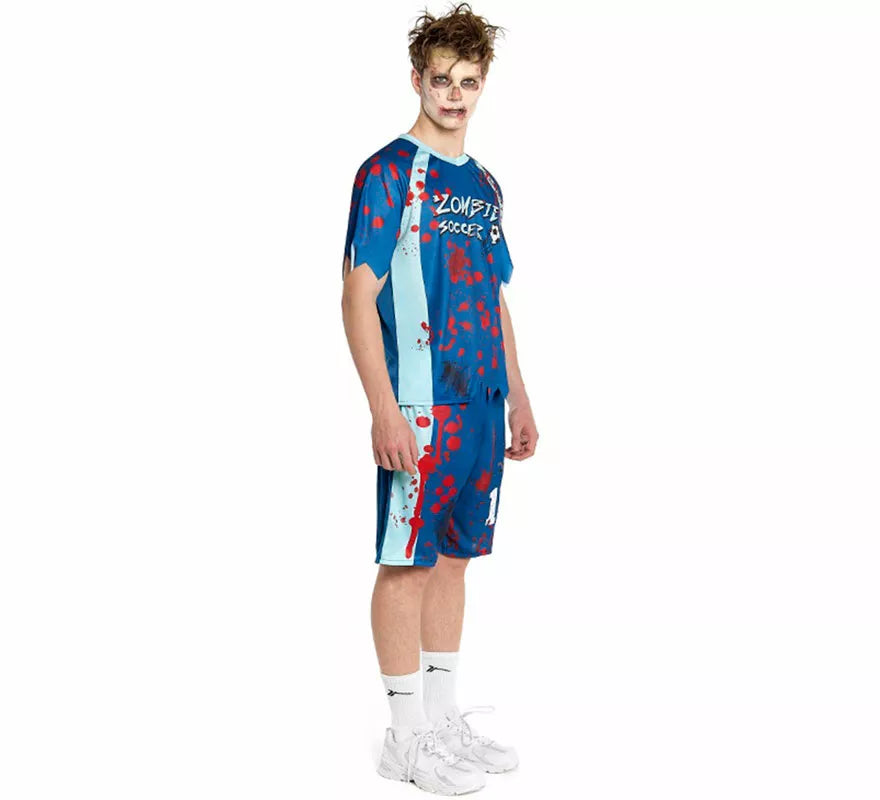Disfraz de Jugador de Fútbol Zombie para hombre