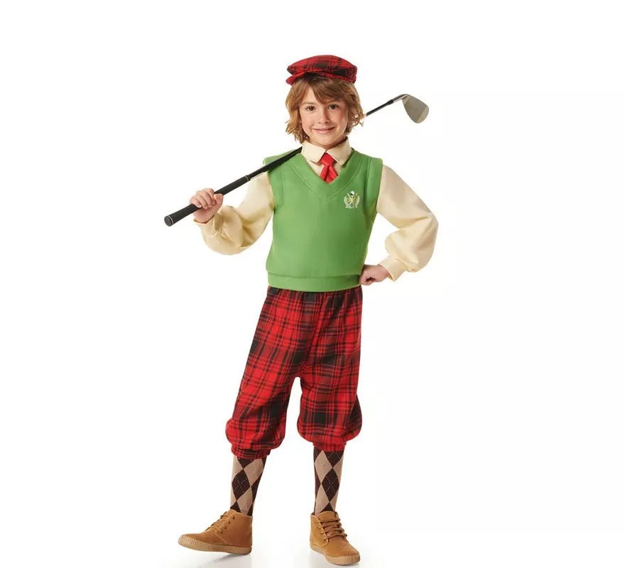 Translation missing: de.Disfraz de Jugador de Golf para niño