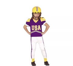 American Football Spieler Kostüm für Kinder