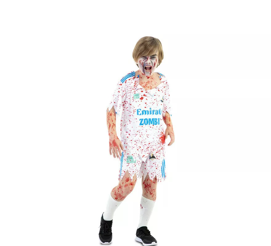 Translation missing: es.Disfraz de Jugador Fútbol Zombie para niño