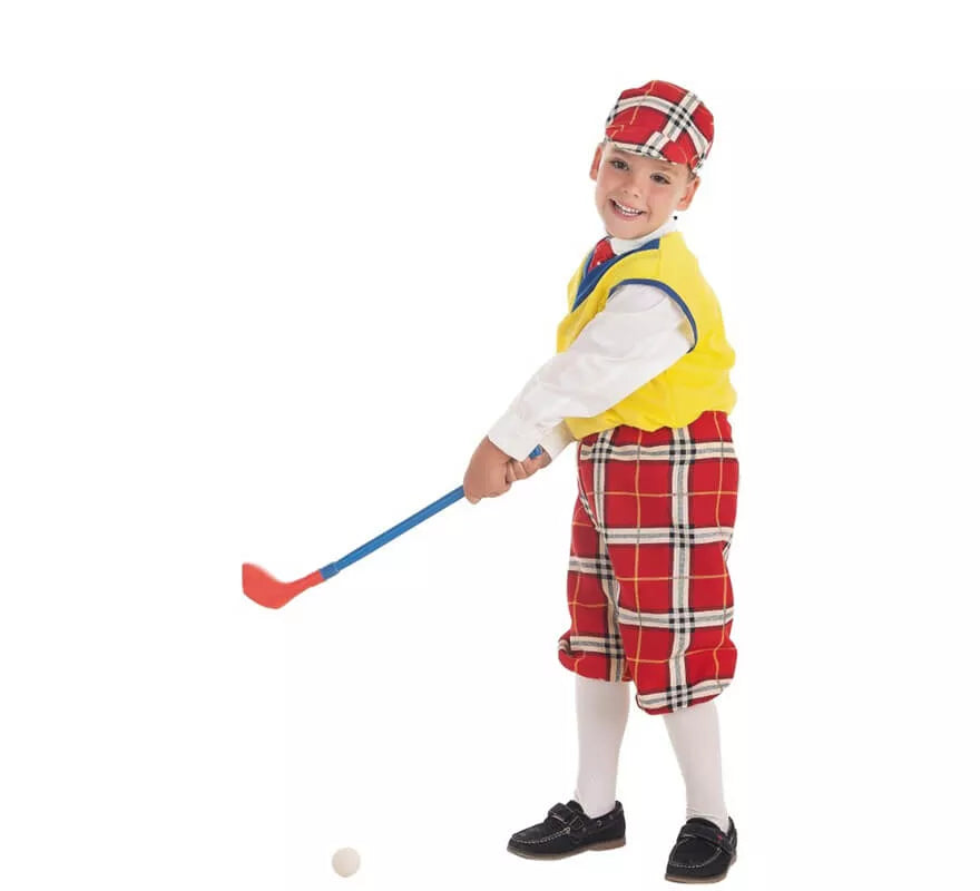 Disfraz de Jugador Golf para niño