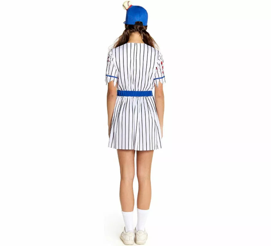 Translation missing: de.Disfraz de Jugadora de Béisbol Zombie para mujer