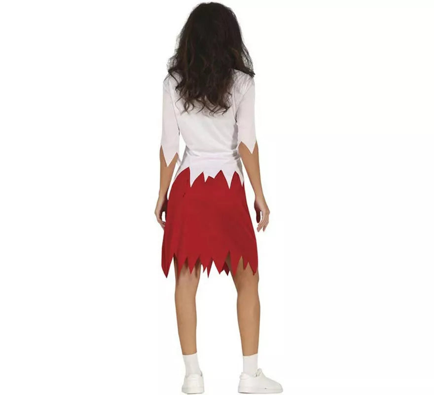 Translation missing: de.Disfraz de Jugadora de Rugby Zombie para mujer