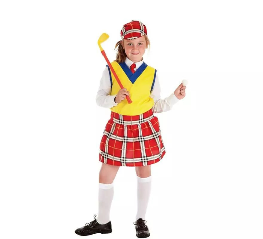 Translation missing: de.Disfraz de Jugadora Golf para niña