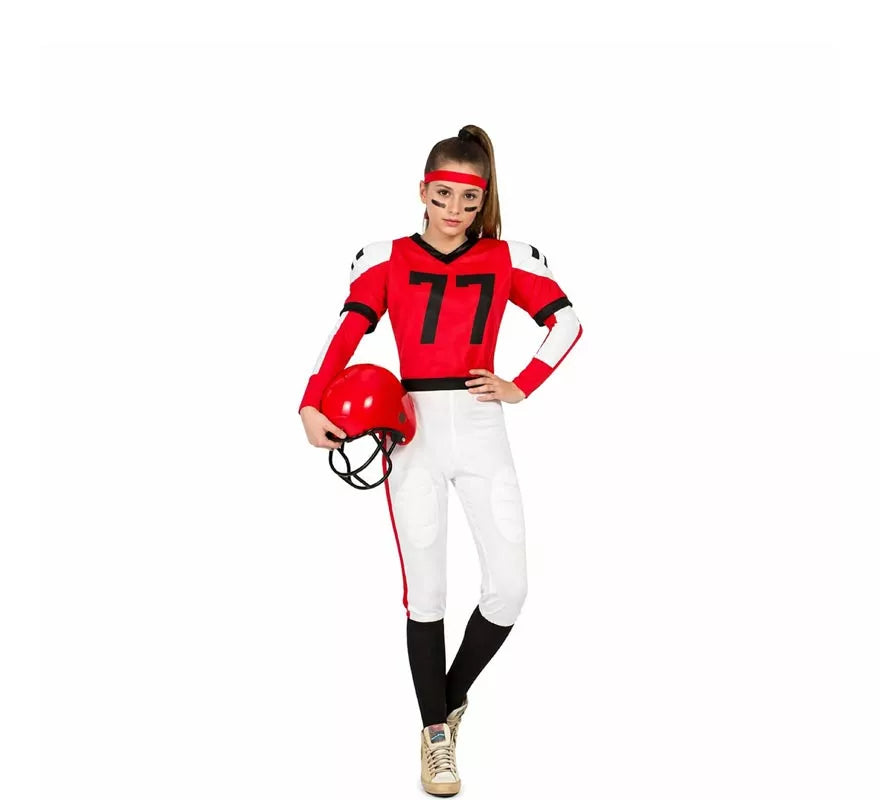 Disfraz de Jugadora Rugby para mujer