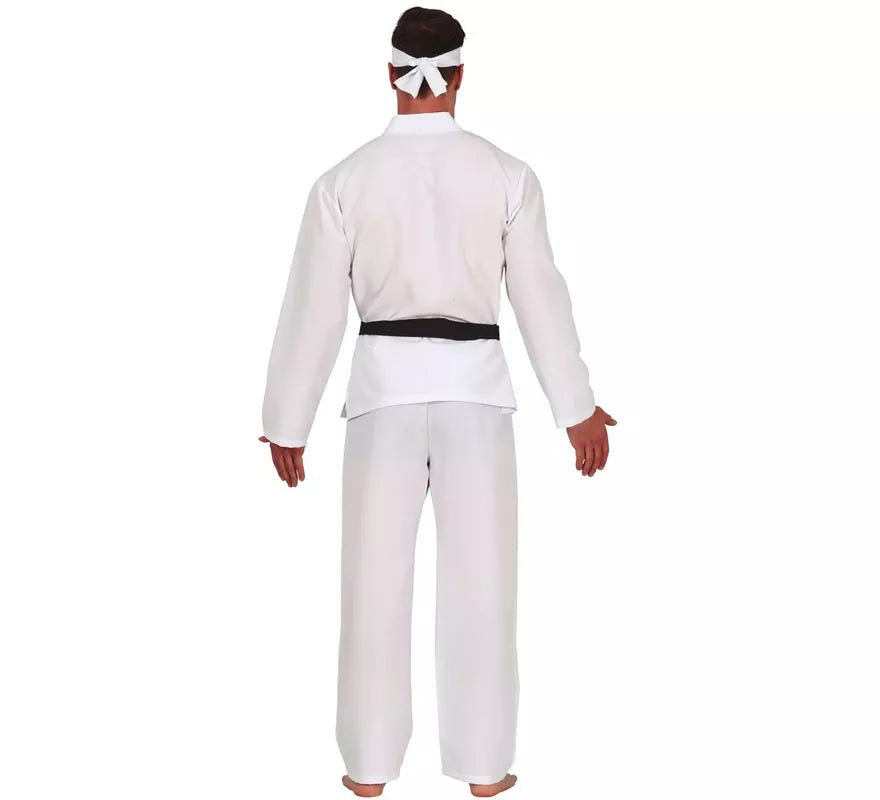 Translation missing: de.Disfraz de Karateca Blanco para Hombre