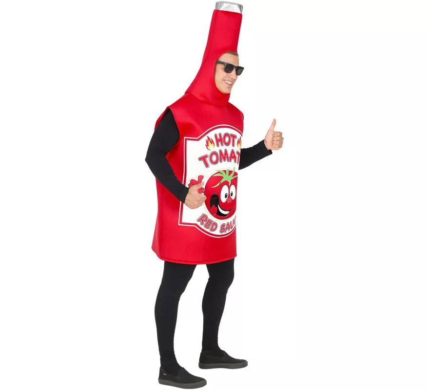 Translation missing: de.Disfraz de Ketchup de Tomate Picante para adulto