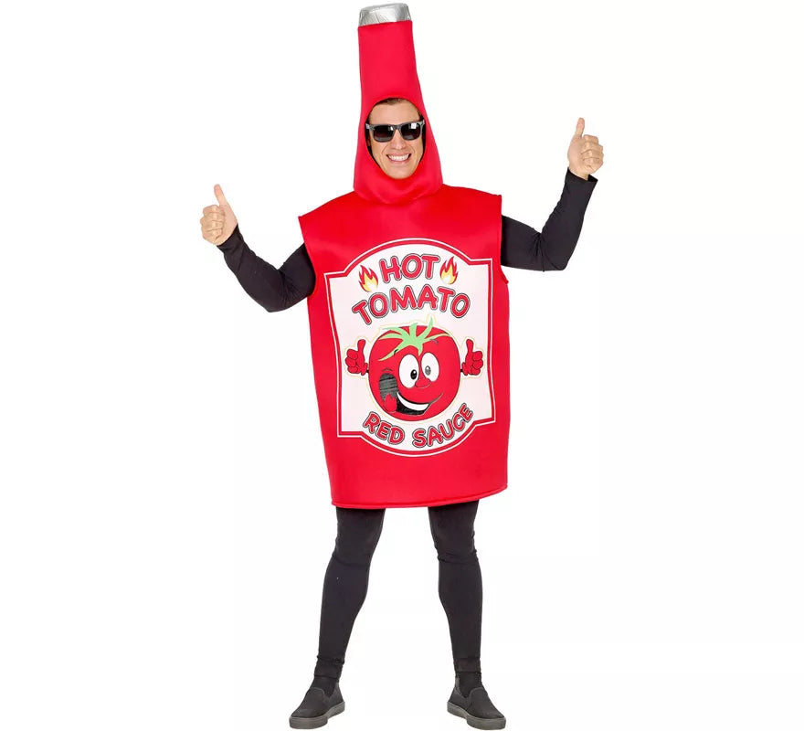 Translation missing: de.Disfraz de Ketchup de Tomate Picante para adulto
