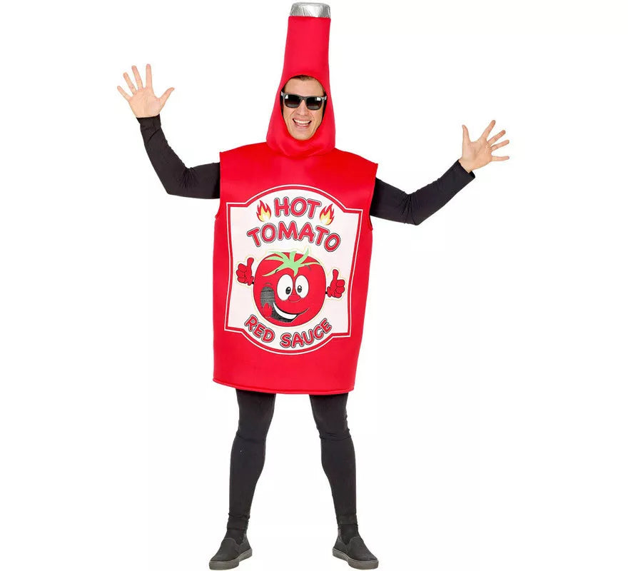 Translation missing: de.Disfraz de Ketchup de Tomate Picante para adulto