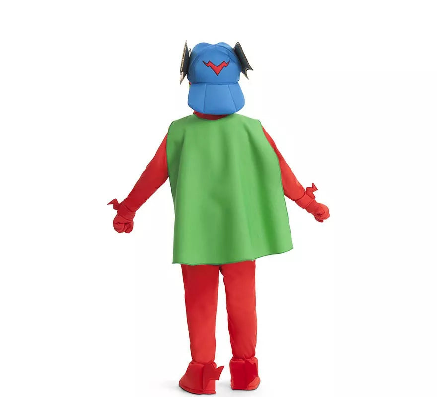 Translation missing: de.Disfraz de Kid Fury de SuperZings para niños