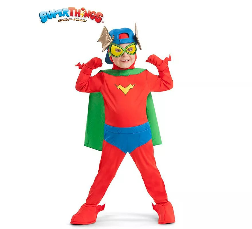 Translation missing: de.Disfraz de Kid Fury de SuperZings para niños