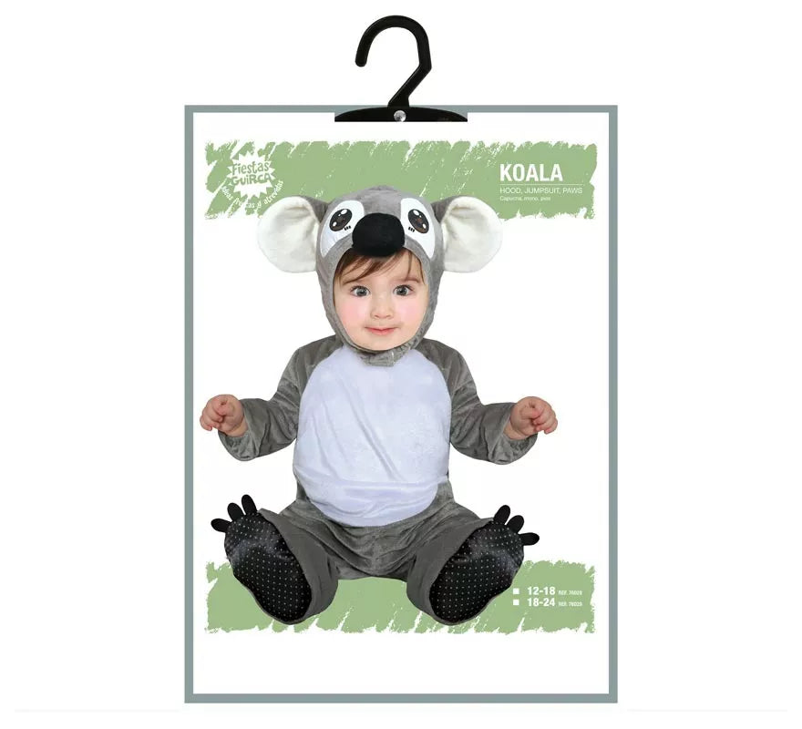 Translation missing: de.Disfraz de Koala Gris para bebé