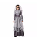 Disfraz de La Llorona gris para mujer