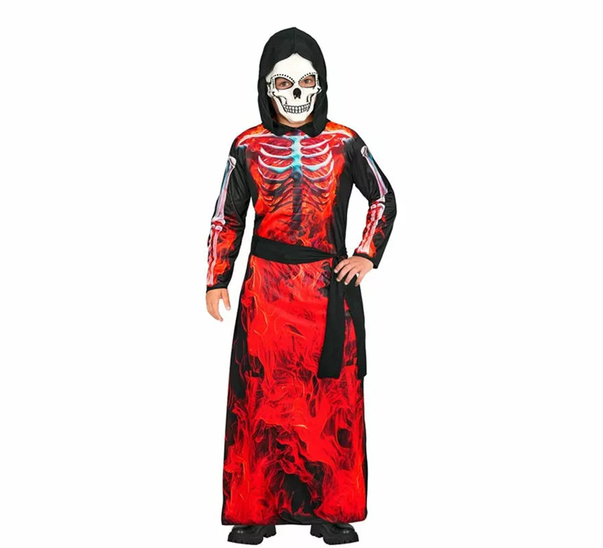 Translation missing: de.Disfraz de la Muerte Ardiente para niños