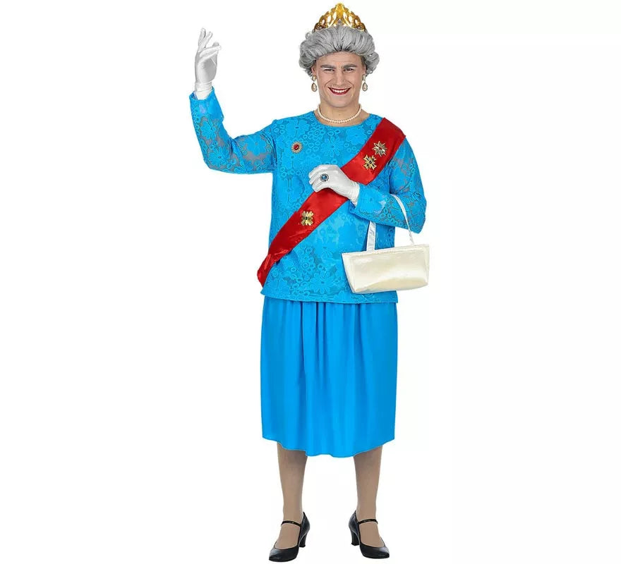 Translation missing: de.Disfraz de La Reina para hombre