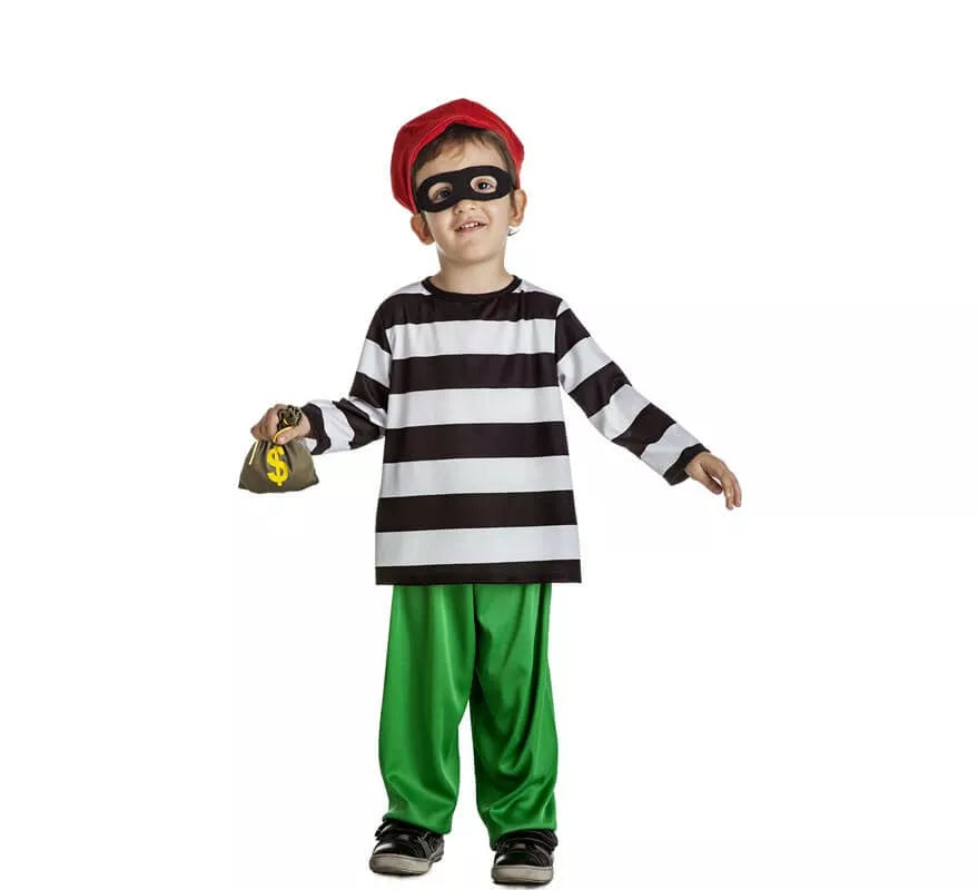 Translation missing: de.Disfraz de Ladrón Enmascarado para niño y bebé