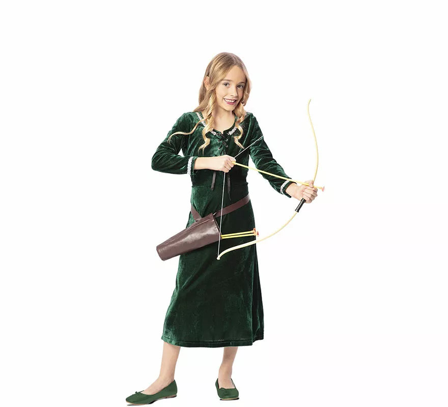 Translation missing: de.Disfraz de Lady Marian de Robin Hood para niña