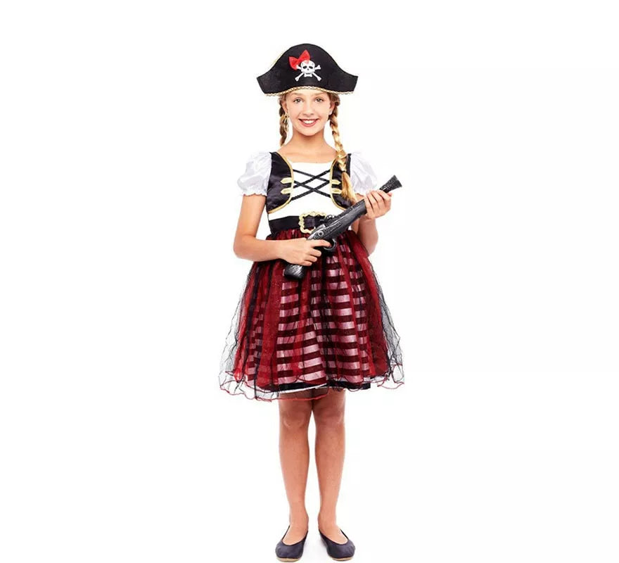 Translation missing: de.Disfraz de Lady Pirata para niña