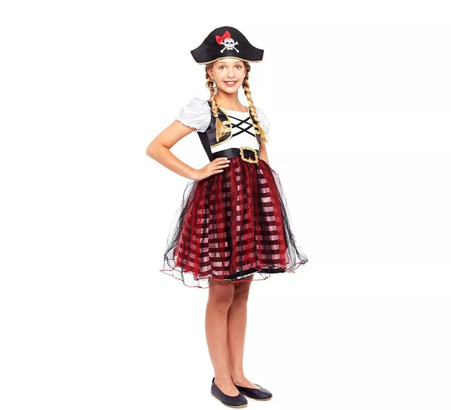 Translation missing: de.Disfraz de Lady Pirata para niña