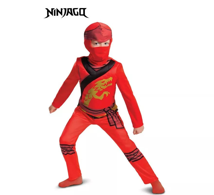 Translation missing: de.Disfraz de Lego Ninjago rojo Kai Kai para niños