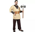 Disfraz de Leñador Medieval con cinturón para hombre