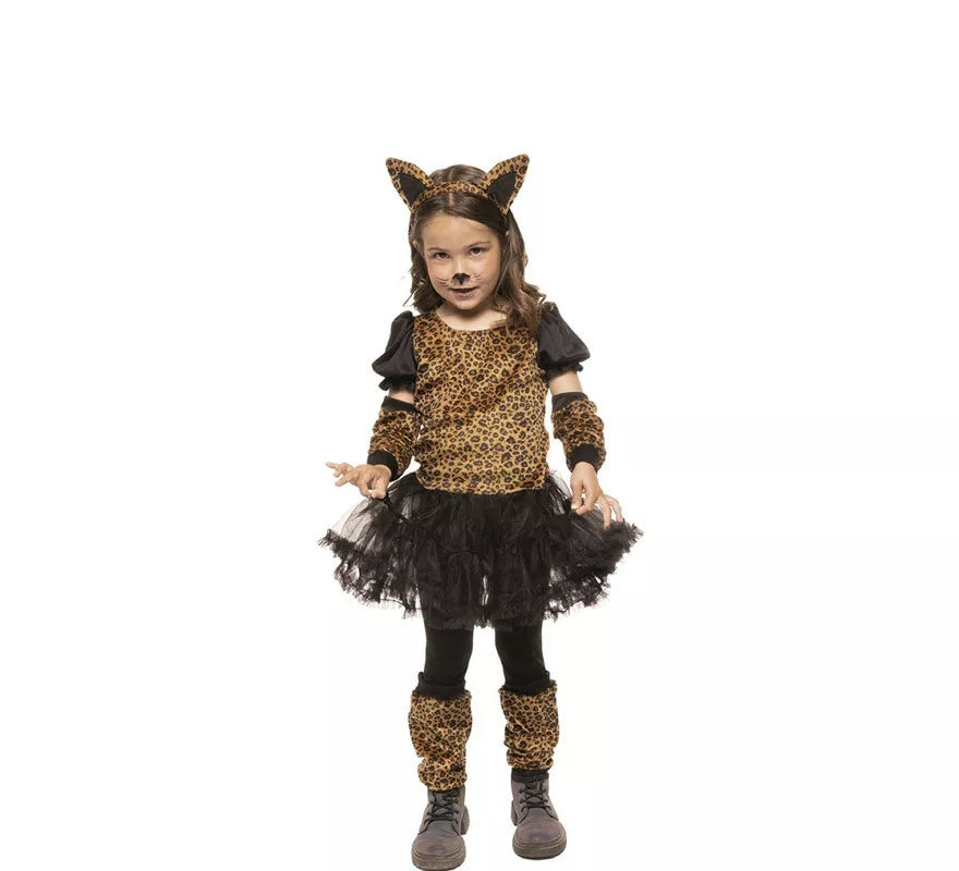 Translation missing: de.Disfraz de Leopardo con tutú para niña