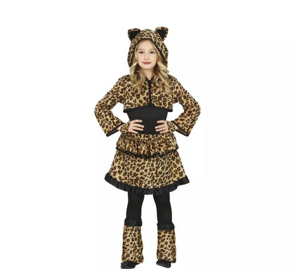Disfraz de Leopardo para niña