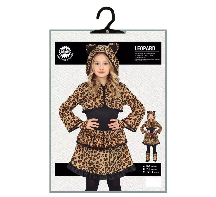 Translation missing: de.Disfraz de Leopardo para niña