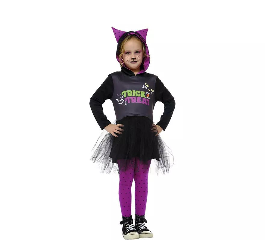 Translation missing: de.Disfraz de Linda Gatita Truco o Trato para niña
