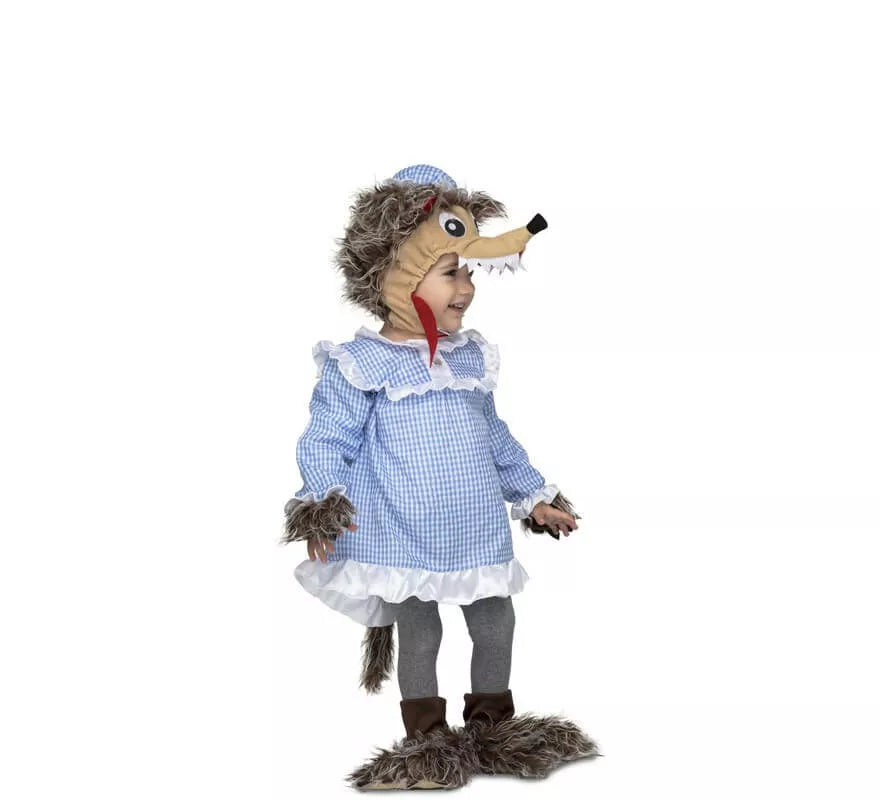 Translation missing: de.Disfraz de Lobito con pijama para bebé