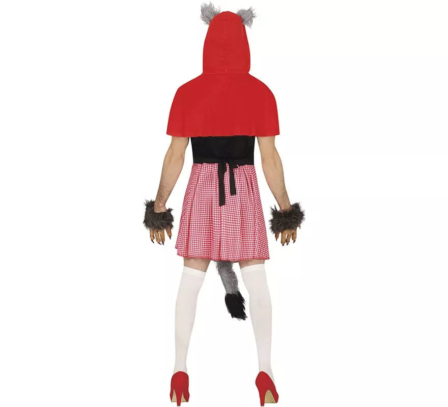 Translation missing: de.Disfraz de Lobo de Caperucita Roja para hombre