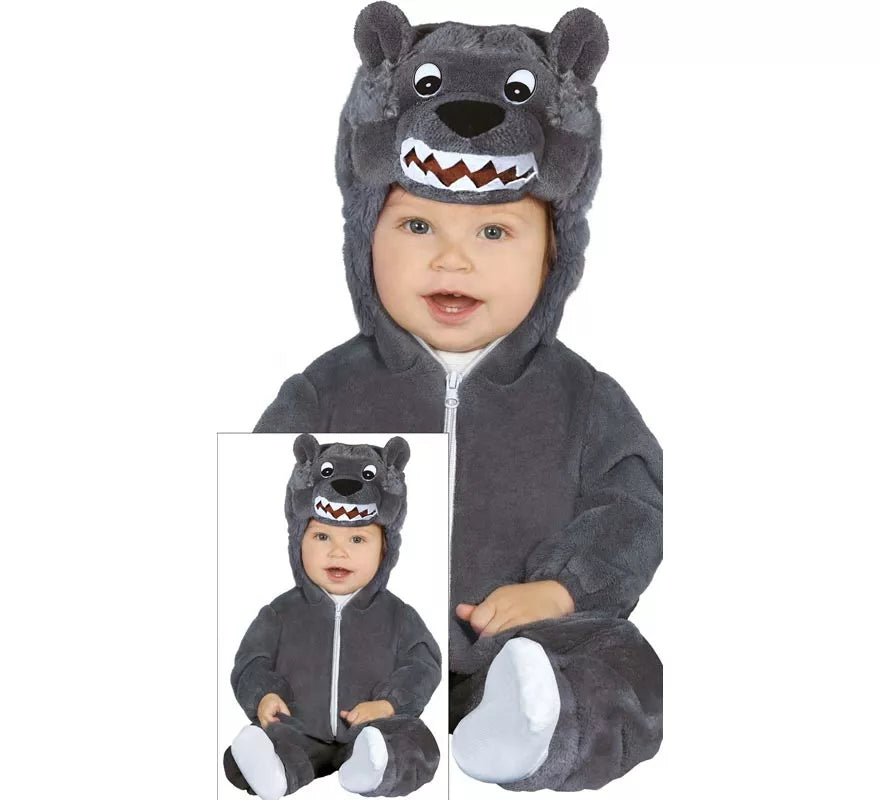 Translation missing: de.Disfraz de Lobo gris Baby para bebés